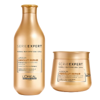 Pack Loreal Absolut Repair Lipidium Shampoo 300ml y Máscara 250ml