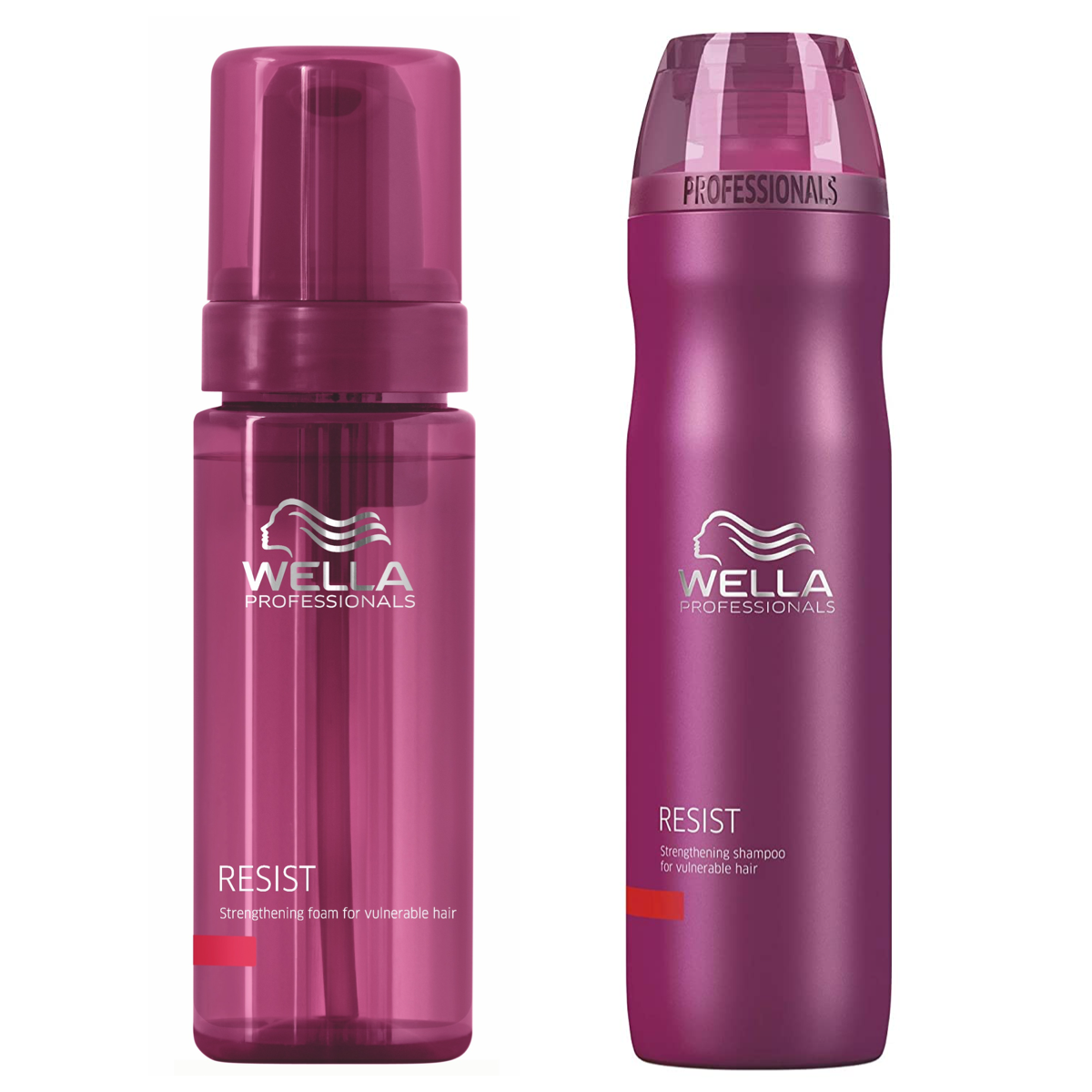 Wella Resist Fortalecedor Shampoo 250ml Y Espuma 150ml