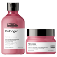 Pack Pro Longer Shampoo 300ml Y Máscara 250ml Loreal