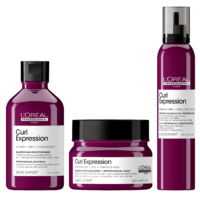 Pack Rizos Shampoo Crema, Máscara y Mousse Curl Expression